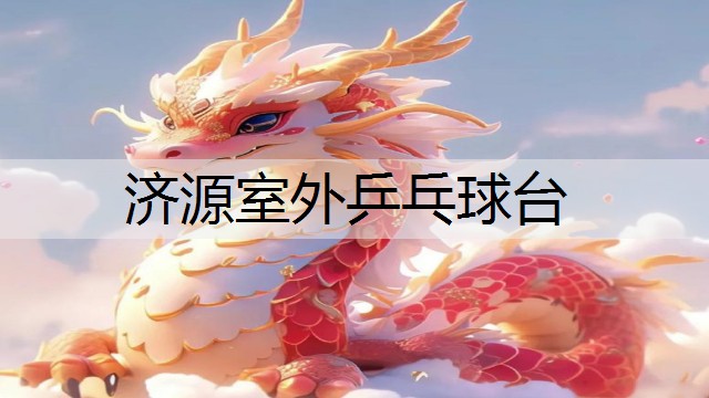济源室外乒乓球台